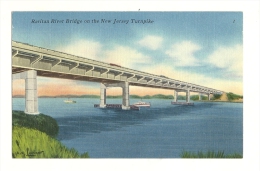 Cp, Etats-Unis, Raritan River Bridge On The New Jersey Turnpike - Andere & Zonder Classificatie