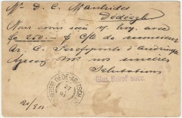 Greece 1901 Trieste To Alexandroupolis - Austrian Post Office In Dede-Agatch - Ottoman Turkey - Dedeagh (Dedeagatch)