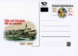 Entier Postal De 2007 Sur Carte Postale Illustrée - Cartes Postales