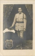 68 Carte Photo Militaire - Souvenir ST AMARIN - Alsace 1919 - Saint Amarin