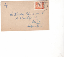 ARHITECTURE, STAMP ON COVER SENT FROM HUNGARY TO ROMANIA 1923 - Briefe U. Dokumente