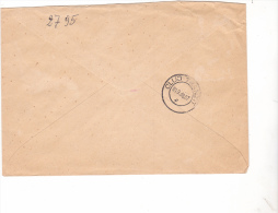 ARHITECTURE, TV TOUR, REGISTERED COVER 1967 ROMANIA - Lettres & Documents