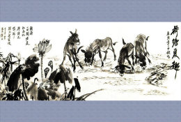 (N54-086  )  Anes Esel Donkey Burros Y Asnos, Postal Stationery-Entier Postal-Ganzsache-Postwaar Destuk - Burros Y Asnos