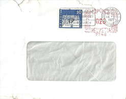 Brieffragment  St.Gallen  (Freistempel)              1971 - Postage Meters