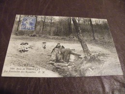 A63..CPA..78...(YVELINES) .Bois De VIROFLAY.La Fontaine Des Nouettes........ Rare Beau Plan Animé.écrite & Voyagée 1931 - Rosny Sur Seine