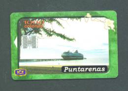 COSTA RICA  -  Chip Phonecard As Scan - Costa Rica
