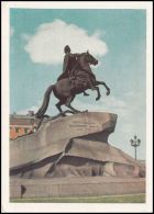 USSR 1959, Card "Monument To Peter I - Leningrad" - Cartas & Documentos