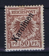 Deutsche Reich, Karolinen  6 - II MH/* - Karolinen