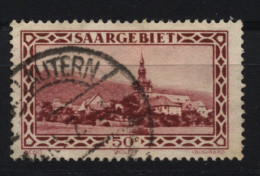 Saar,114,II,o,gep. - Used Stamps