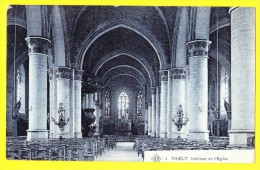 * Tielt - Thielt (West Vlaanderen) * (SBP, Nr 1) Intérieur De L'église, Kerk, Church, Chaire De Vérité, Autel, CPA, Rare - Tielt