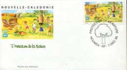 FDC NOUVELLE CALEDONIE -  PROTECTION DE LA NATURE 7/12/99 - FDC