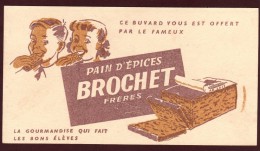 BUVARD  --  BROCHET . Pain D'Epice. - 2 Scannes. - Gingerbread