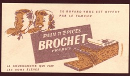 BUVARD  --  BROCHET . Pain D'Epice. - 2 Scannes. - Pain D'épices