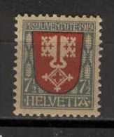 SCHWEIZ, 1919,MiNr  149, * MH - Ungebraucht