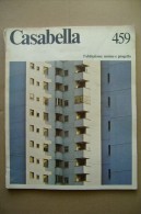 PCA/35 CASABELLA N.459/1980-l´abitazione : Norme E Progetto/Milano-Bovisasca - Milano-Bruzzano/Bolzano/R Oma-Valmelaina - Art, Design, Decoration