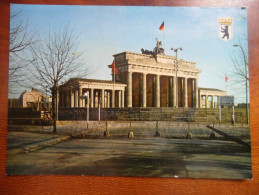 Berlin, Das Brandenburger Tor Nach Dem 13. August 1961 - Muro Di Berlino