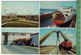 Vogelfluglinie Deutschland  Dänemark 1970, Verlag: Julius Simonsen, Oldenburg, Postkarte, Erhaltung: I-II, Unbenutzt, - Fehmarn