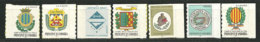 ANDORRE. Les Blasons D'Andorre.  7 T-p Neufs ** Adhesifs Des 7 Paroisses.  Côte 15,00 € - Collezioni