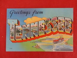 Greetings From Tennessee  Not Mailed  Linenl    Ref    Ref 1161 - Other & Unclassified