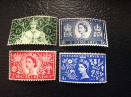 GB 1953 Coronation MNH Set - Unused Stamps