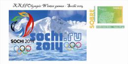 Spain 2014 - XXII Olimpics Winter Games Sochi 2014 Special Prepaid Cover - Winter 2014: Sochi