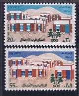 Egypt1977: Michel718-19mnh** CHILDREN - Nuovi