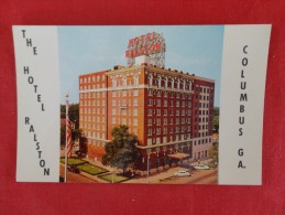 Georgia > Columbus  The Hotel Ralston    Not Mailed    Ref    Ref 1161 - Columbus