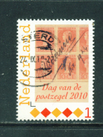 NETHERLANDS - 2010  Stamp Day  44c  Used As Scan - Gebruikt