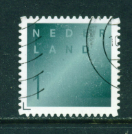 NETHERLANDS - 2010  Mourning  1 Euro  Used As Scan - Used Stamps