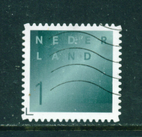 NETHERLANDS - 2010  Mourning  1 Euro  Used As Scan - Used Stamps