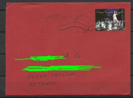 BELGIEN Belgium Belgia Air Mail Letter To Estland Estonia Estonie 2013 - Covers & Documents