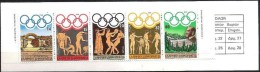 Olympia 1984: Heftchen Mi-Nr.1557-1561 (MH 2) ** MNH  (Katalog € 6.00) - Cuadernillos