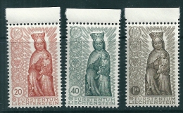 Liechtenstein 1954 SG 327-9 MNH - Nuevos