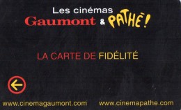 CARTE CINEMA-CINECARTE    GAUMONT/PATHE   ***** - Kinokarten