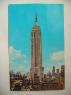 US: New York City - Empire State Building - 1960s Sent To Czechoslovakia, Air Mail - Empire State Building