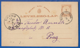 Ungarn; PC Levelezö Lap 2 Kr; 1877; Stempel Vereignite Schlosser § Zeugschmid In Neusohl Banská Bystrica - Entiers Postaux