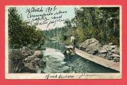 USA - Adirondack Mountains - Saranac River - Martin's Channel - New-York USA - Adirondack