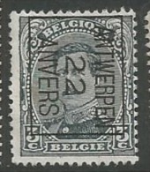 PO 62  (*)  Anvers - Typos 1922-26 (Albert I)