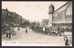 Place De La Gare Et Cours De La République . - Gare