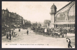 Place De La Gare Et Cours De La République . - Station