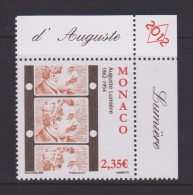 Monaco Mi 3103 Auguste Lumière - Cinema - 2012 * * - Unused Stamps