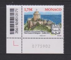 Monaco Mi 3092 A Former Grimaldi Fief - Matignon - Coat Of Armes - Castle - 2012 * * - Ungebraucht