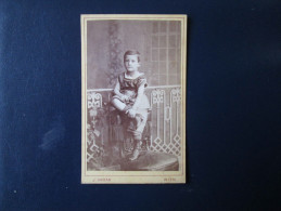 Vintage Cabinet Card , Wien - Dédicacées