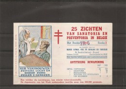 Belgique -Sanatoriums ( Carnet De Vignettes Complet De 1950 En Rouge à Voir) - Privat- Und Lokalpost [PR & LO]