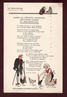 Laboratoires Paul Métadier à TOURS. 37 .- LES VIEUX REMÈDES - N° 9 - Contre Les Attritions, Contritions, Percussions.etc - Collections