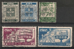 Irlande Eire. 1932-1937. N° 60,61,64,71,72 . Oblit. - Used Stamps