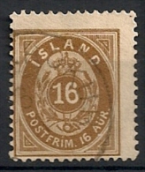Islande Island. 1876. N° 9 . Oblit. - Usados