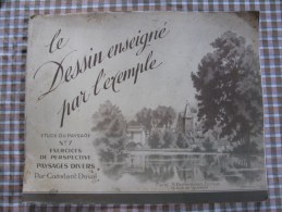 Le Dessin Enseigné Par L Exemple -Etude Du Paysage N°7 Exercices De Perspective Par Constant Duval - Innendekoration