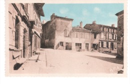 CPA MONCLAR DE QUERCY 82 PLACE MARCHE A LA VOLAILLE  APA POUX 14 - Montclar De Quercy