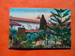 Post Card  SANTA BARBARA - Forbidden Garden, Mission Santa Barbara - Californie - - Santa Barbara